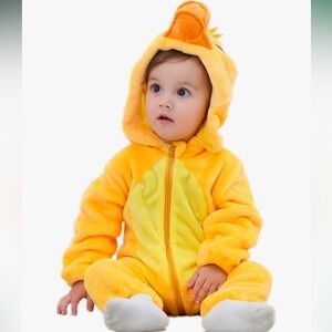 Yellow duck costume